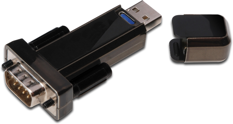 Adaptador USB Macho a DB9 (RS232) Macho mic?