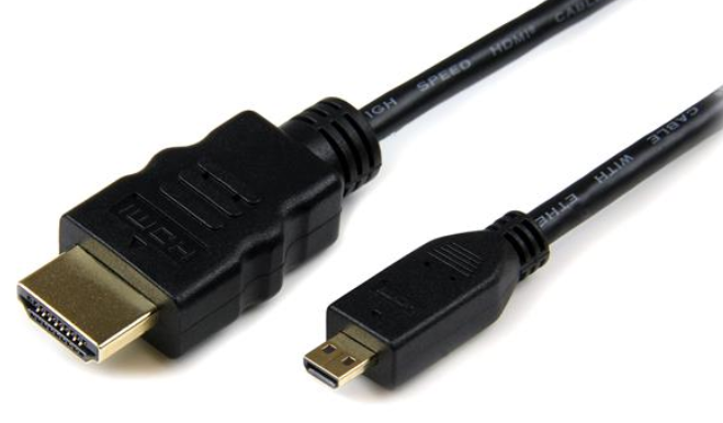 Cable HDMI de alta velocidad con Ethernet 2m - HDMI a Micro HDMI